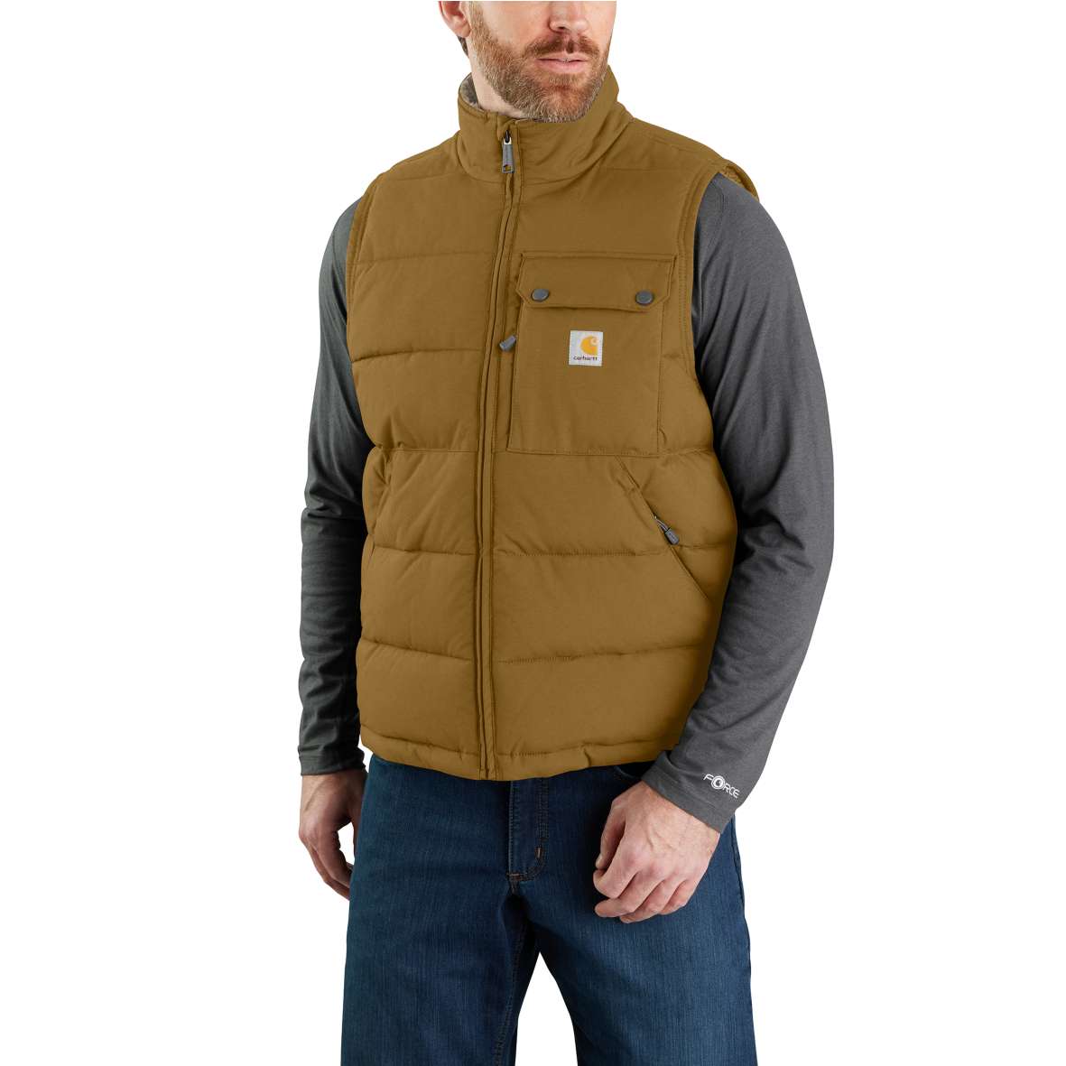 וסט CARHARTT MONTANA מבודד עמיד לגשם ורוח